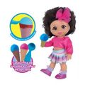 BRINQUEDO INFANTIL BABY VEM BRINCAR GELATERIA  BONECA MORENA